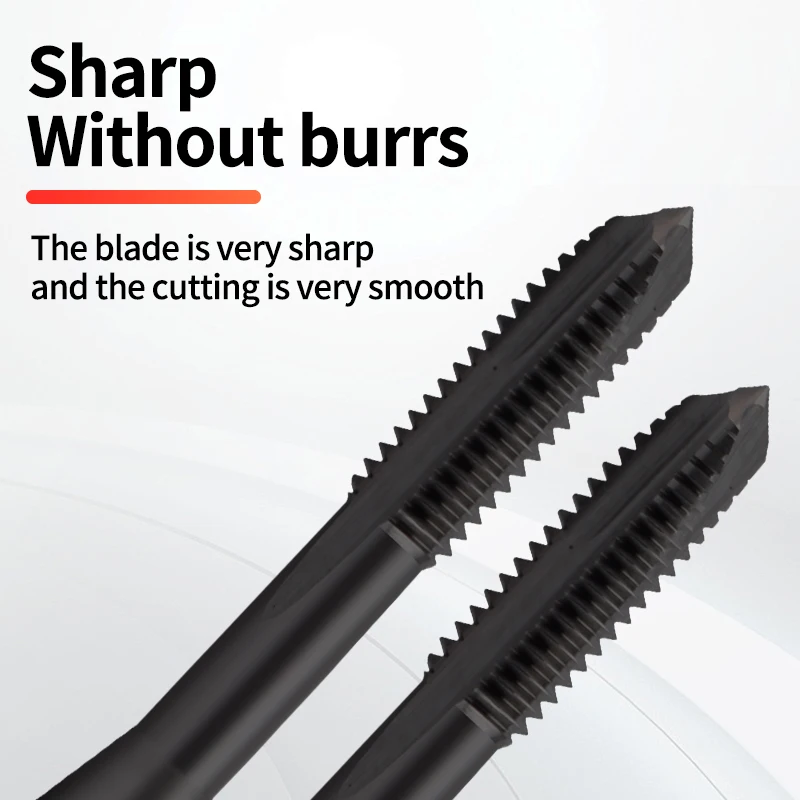 BOSS الصنابير HSSE-M35 DIN 371 376 القياسية دوامة وأشار الحنفية مخدد M2 M2.5 M3 M4 M5 M6 M8 M10 M12 6HX آلة المسمار الموضوع الصنابير #5