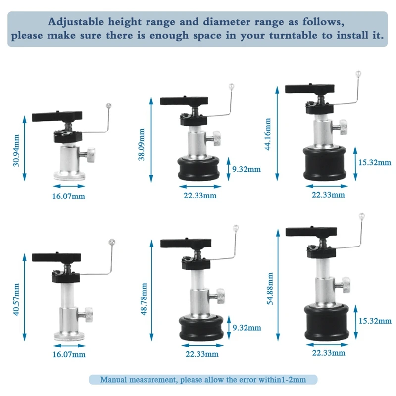 턴테이블 레코드 플레이어-AU47 용 안전한 유압 시스템을 갖춘 조정 가능한 비닐 레코드 플레이어 Tonearm Arm Lifter 장치