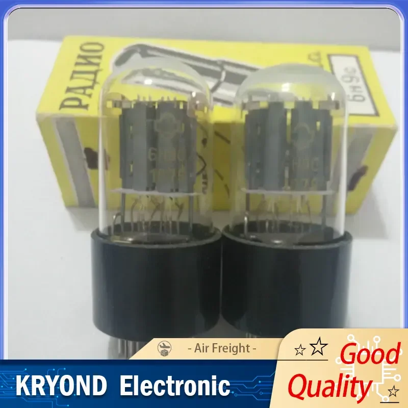 6H9C Electron Tube 6SL7 6N9P for Audio Amplifiers Unique Sound for Feminine Tone