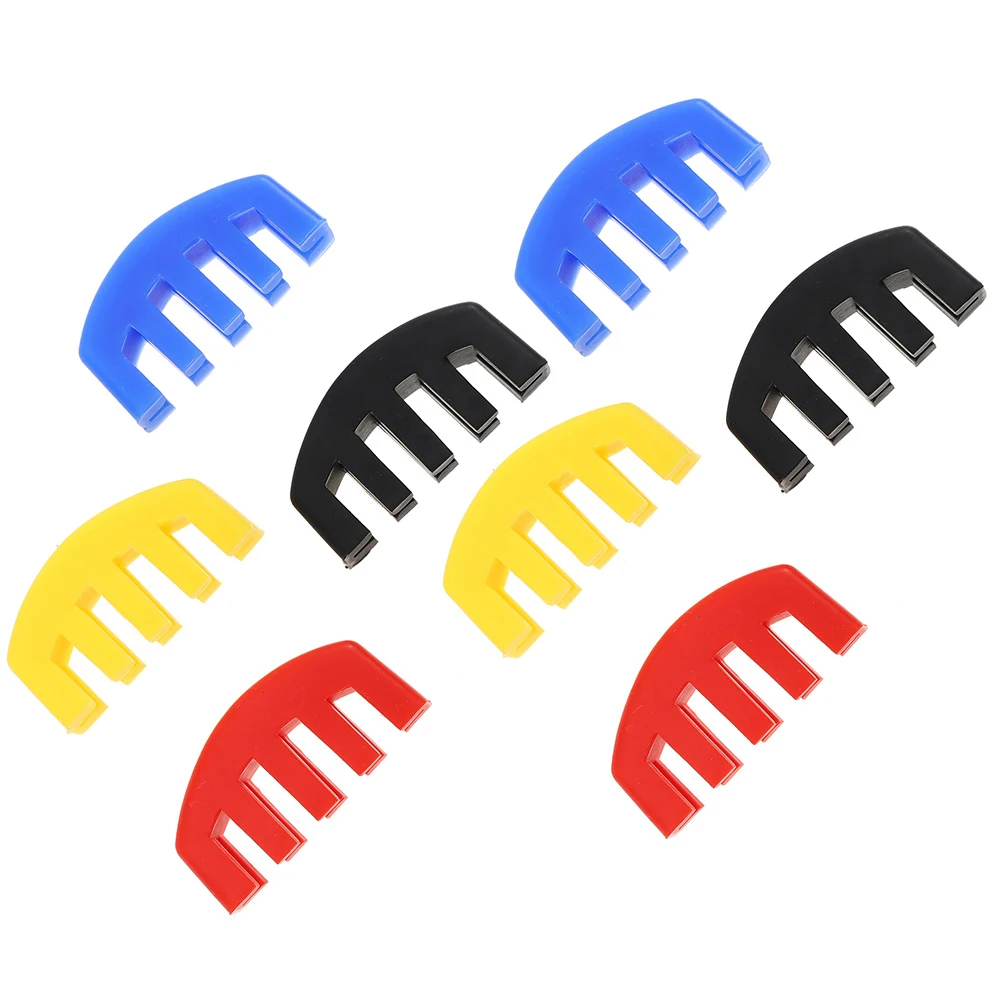 

8 Pcs Violin Mute Rubber Practice Component Stringed Instrument Mutes Accessories Acessories