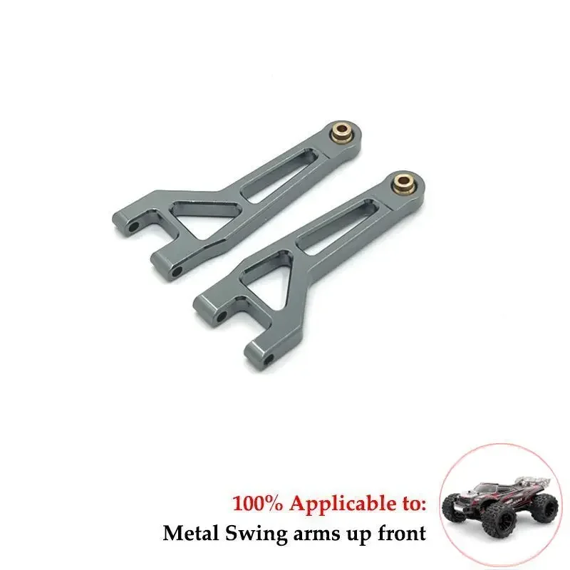 MJX Hyper Go RC piezas de coche 16207 16208 16209 16210 H16 Control remoto coche Metal soportes de choque delanteros y traseros Accesorios