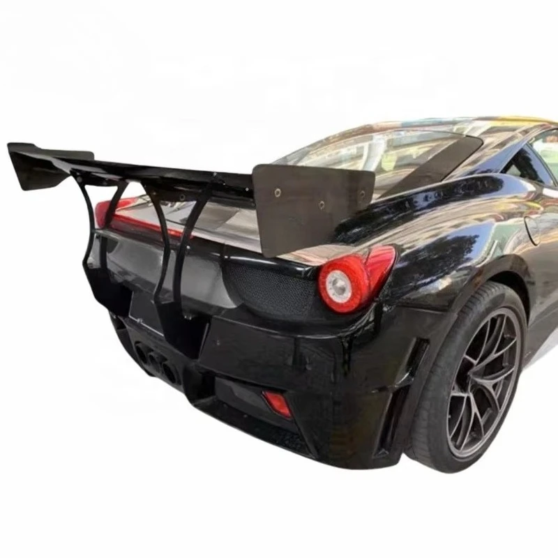 High Quality Glossy Carbon Fiber Rear Wing Spoiler for Auto Accessories Trunk Spoilers