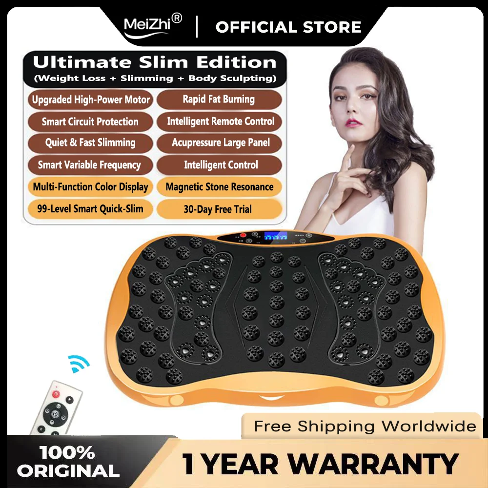 

Vibrating Fat-Burner Pro, Effortless Home Fitness, Sculpt Abs & Trim Hips, Smart Oscillation Weight-Loss System