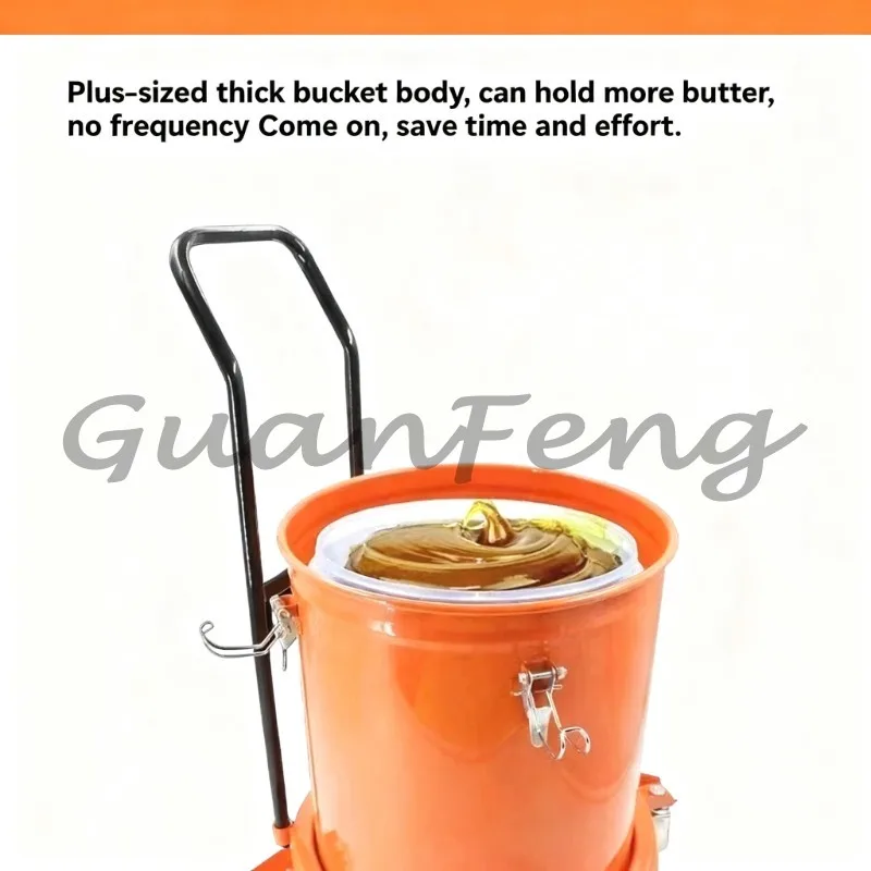 12L/35L Automatic Pneumatic High-pressure Grease Distributor for Industrial Equipment Maintenance, Repair Work, Pneumatic Grease