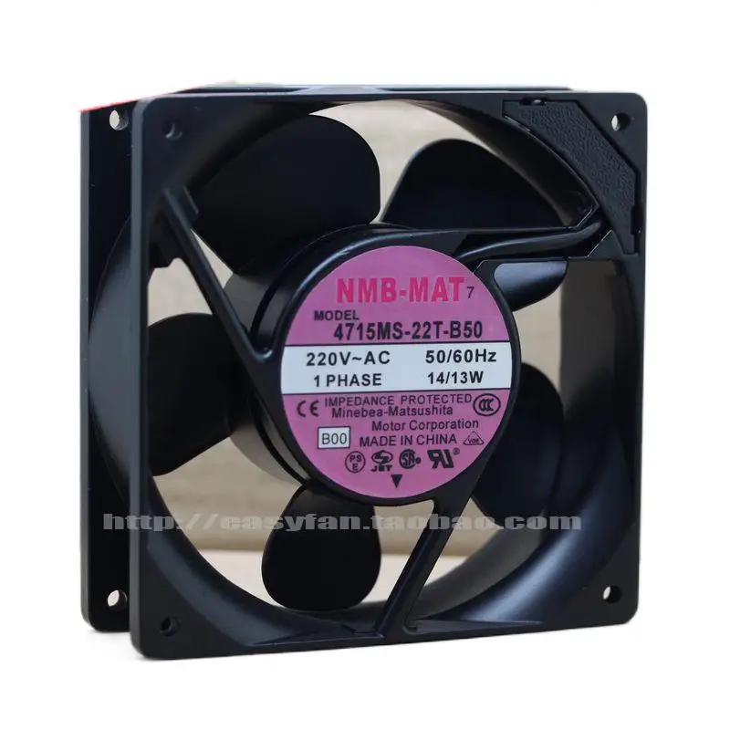 

4715MS-22T-B50 NMB 220V AC220V 12038 12cm Cooling Fan 120x120x38mm Cooler