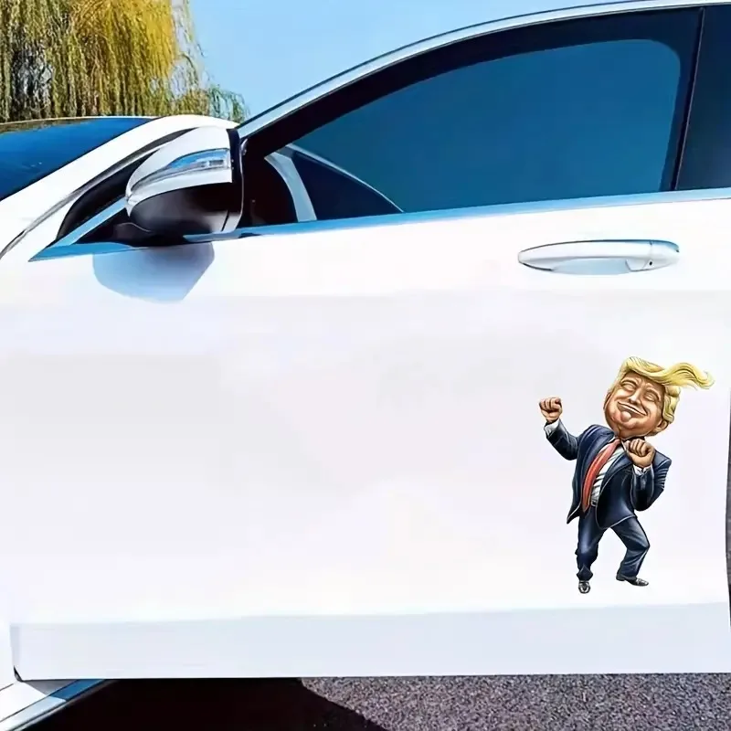 2024 Trump Car Stickers:Celebrate The Election with A Bold Manifesto - Easy To Stick on Your Car,laptop! Car Stickers Waterproof