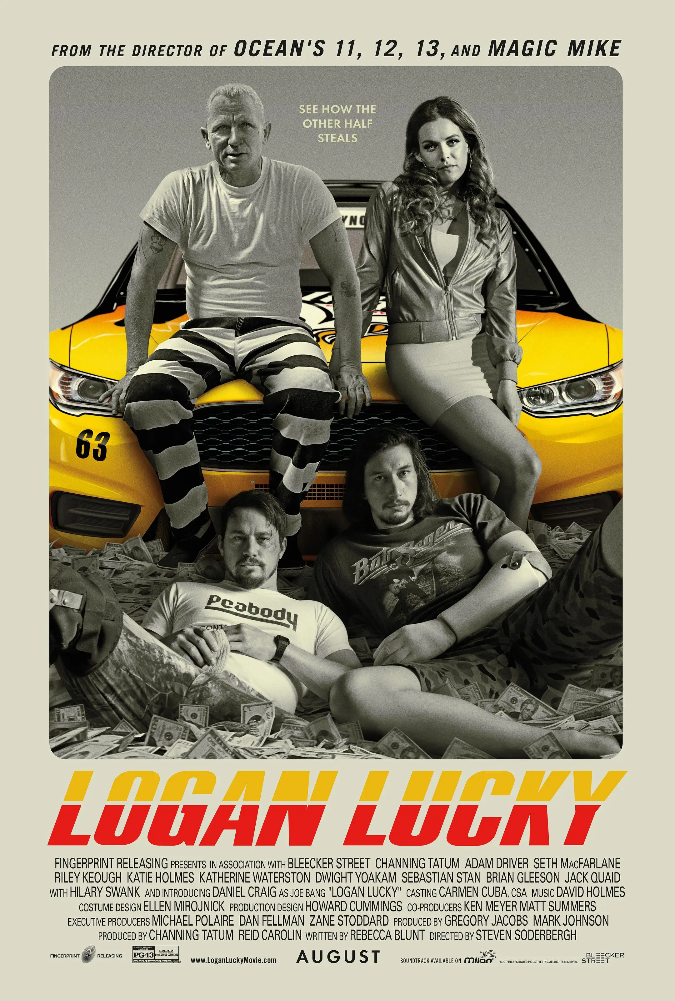 Film Logan Lucky (2017) Poster Wall Art Rome Decoration