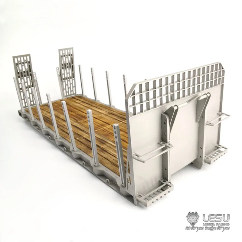 Truck body-1/14 truck roll-off LESU full unloading hydraulic trailer LS-20160901-G simulation Tamiya truck model