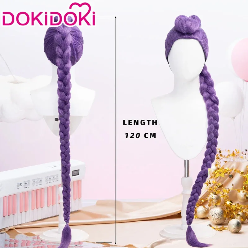 2025 Nuovo Rumi Mira Zoey Parrucca Cosplay KPOP Hunters Cosplay DokiDoki KPOP Huntrix Donne Rumi Cosplay 120 cm Unghie Lunghe Dei Capelli Zo ★ ★ ★ ★