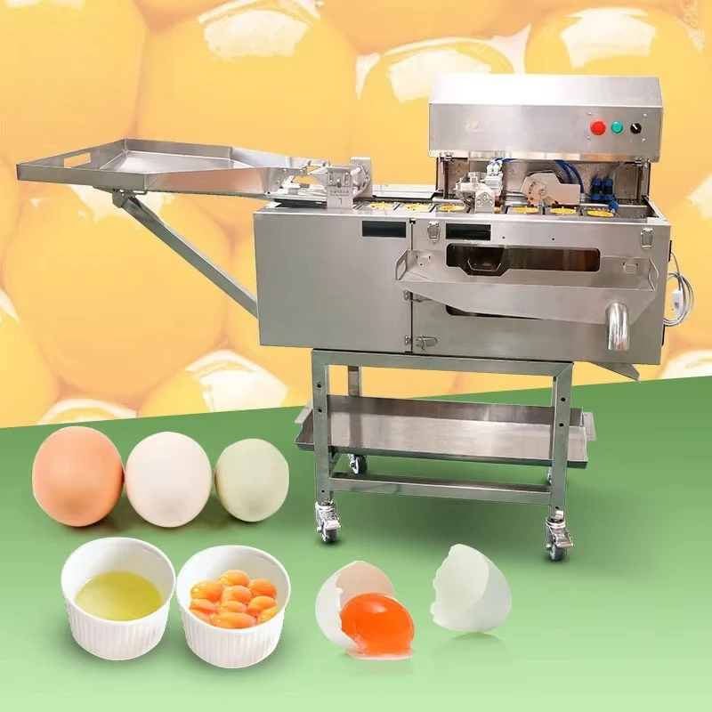 New Small Scale Automatic Egg Breaking Separator Custom Liquid Egg Processing Machine Separate Egg White Yolk Equipment