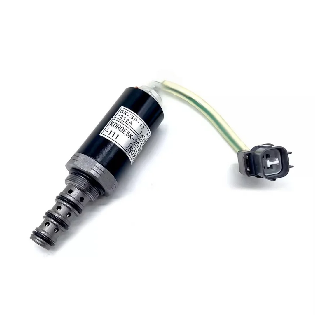 KDRDE5K-20/30C12A-111 Hydraulic Pump Proportional Solenoid Valve for Kobelco SK120 200-2-3 Excavator Brand new in stock