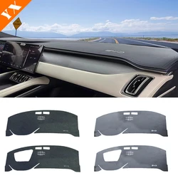 For BYD Song L 2024-2025 Accessories Car Instrument Leather/Suede Dashboard Anti Light Shield Mat Sunshade Mat Interior