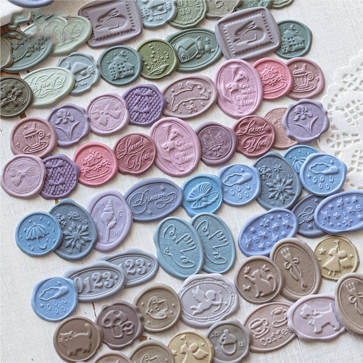 

Серия наклеек Paper To Paper Mailing: винтажный пейзажный узор, эффект сургучной печати, ПВХ-стикеры, креативные материалы для DIY-журналов, коллажей и канцелярских принадлежностей