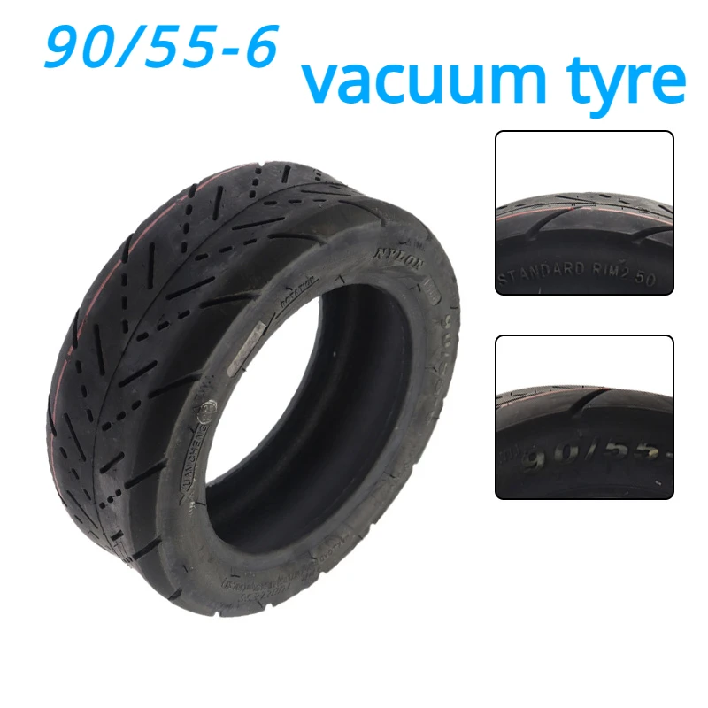 

Upgrade 90/55-6 Vacuum Tire for Electric Scooter Balancing Car Universal Tubeless Explosion-proof Tyre