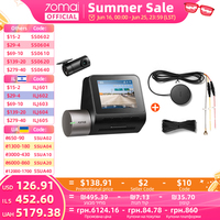 70mai Dash Cam A510 Set with 4G Hardwire Kit UP04 Remote Control 1944P 3K Image HDR GPS ADAS 24H Parking Mode 70mai Car DVR A510
