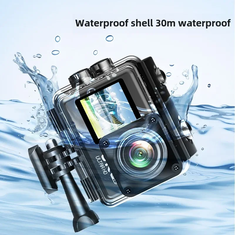 6K Sports Outdoor Camera, Recording good times, WiFi, debounce, riding, running, hunting, diving