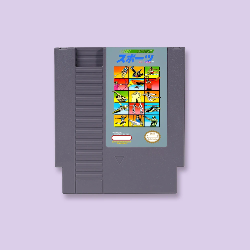 

Konamic Sports in Seoul Game Cartridge Action Game For NES 8Bit 72PIN Consoles Game Card