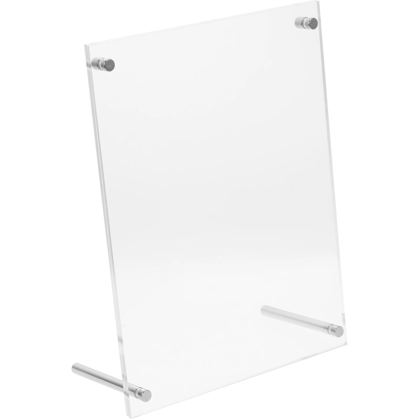 Acrylic Transparent Business License Desktop Photo Frame Display Stand For Office Wedding Certificate Authorization Poster