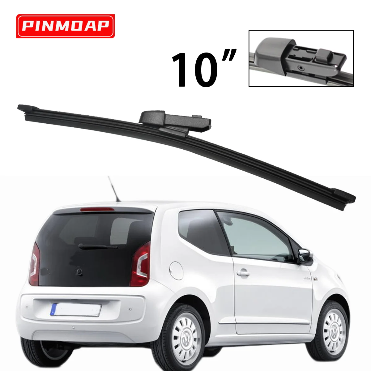 

1 шт., 10 дюймов, щетка заднего дворника, подходит для Volkswagen Up 2011-2020, лобовое стекло, щетка заднего дворника, автомобильные аксессуары