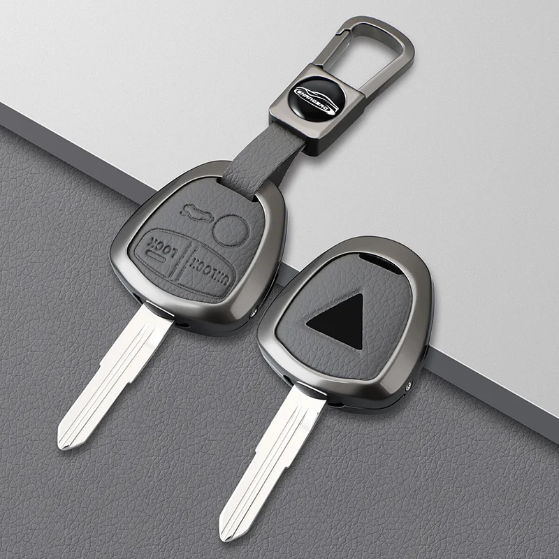 

3Buttons Metal Car Key Case Cover Shell for Mitsubishi Evolution Lancer EX Grandis Outlander Triton Pajero ASX Protection Shell