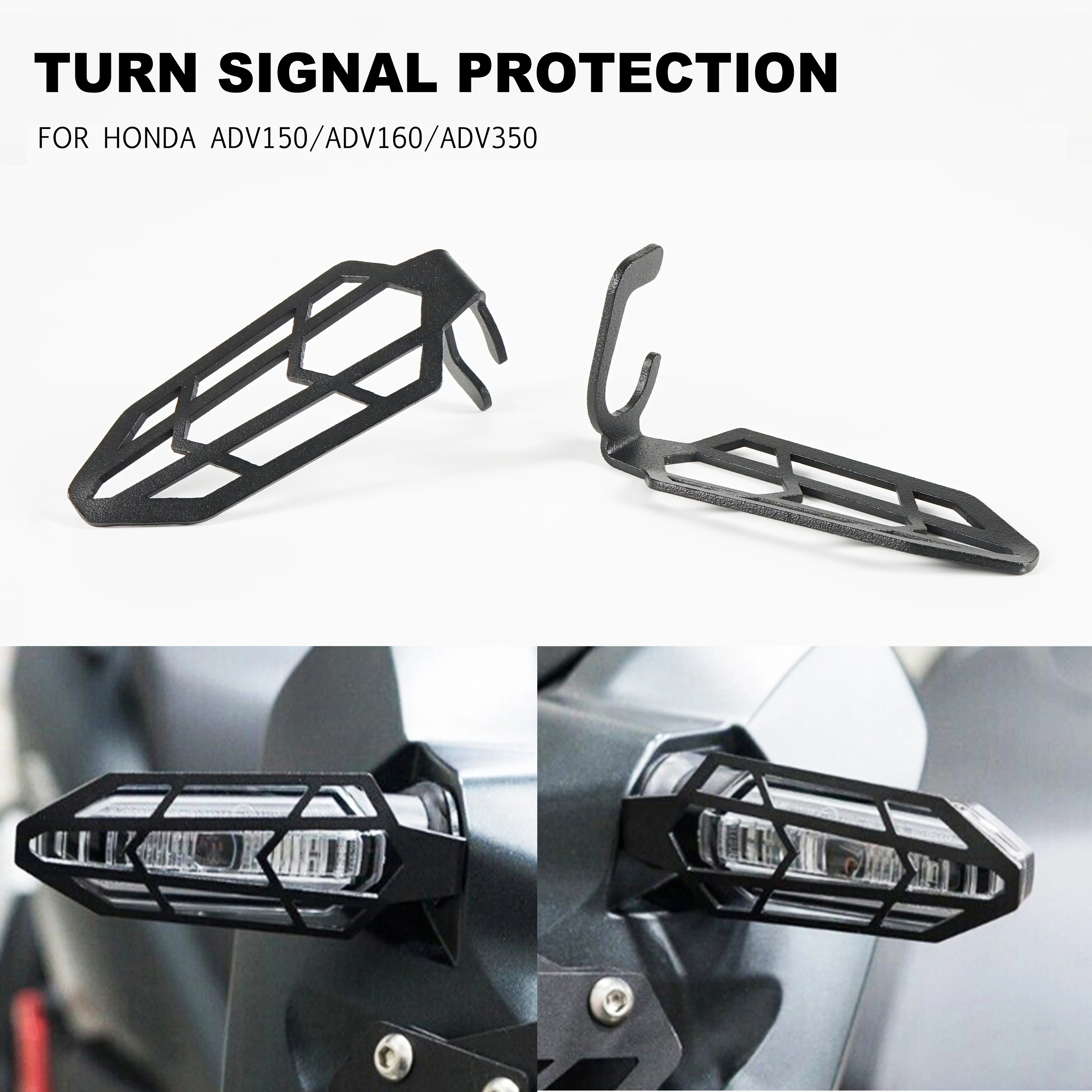 

Для Honda ADV150/ADV160/ADV350 2022-2024 мотоциклетная передняя и задняя крышка указателя поворота