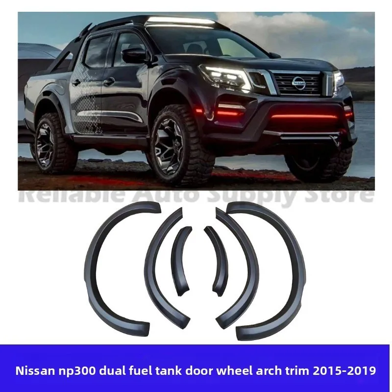 

For Nissan NavaraNP300 Double Fender Flares Wheel Arch Trim Narrow Edge Mud Guards Anti Collision Body Kit Protection Best Price