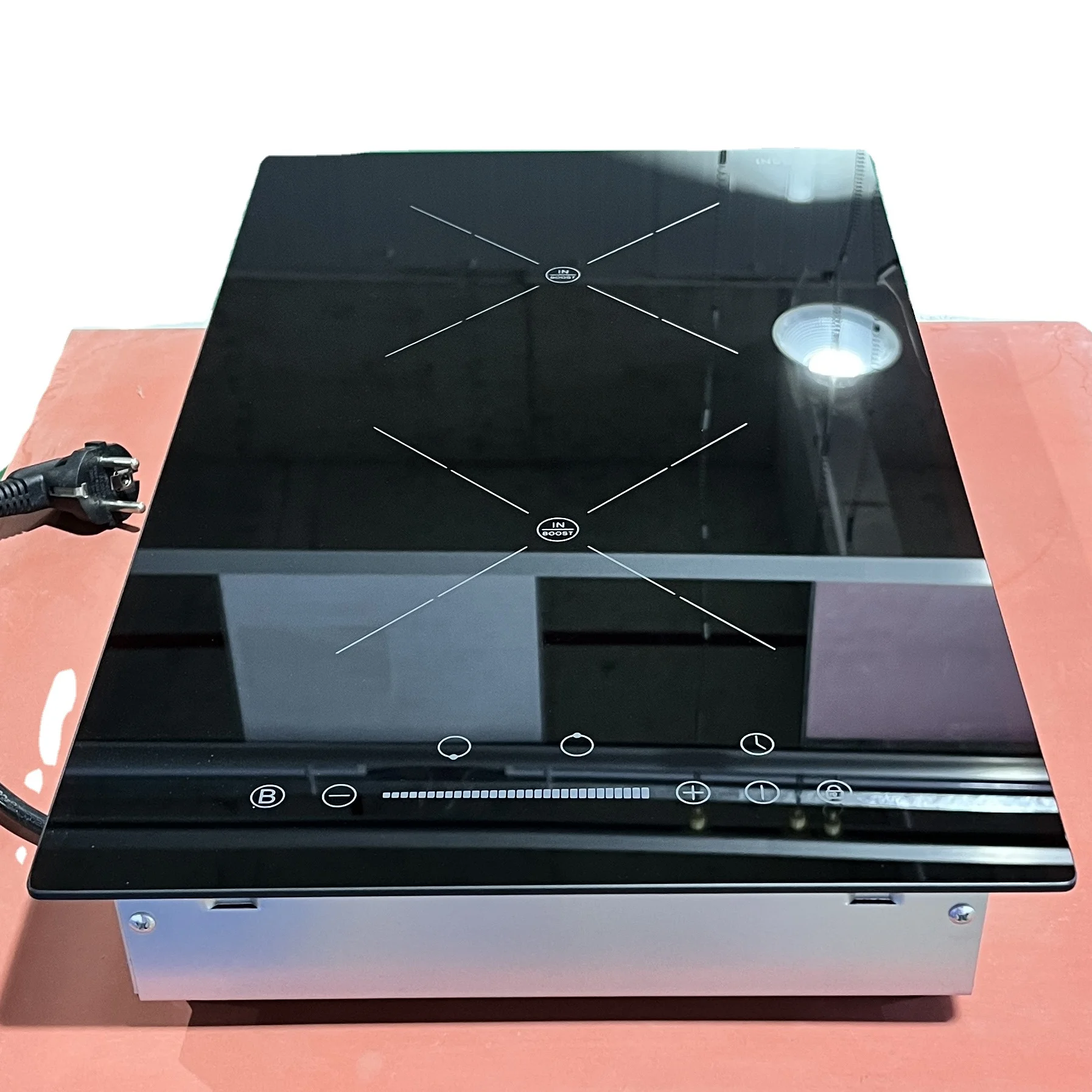 2 Burner Electric Induction Cooker High Efficiency Household Appliances Built-In Table Top Type Induction Cooktop