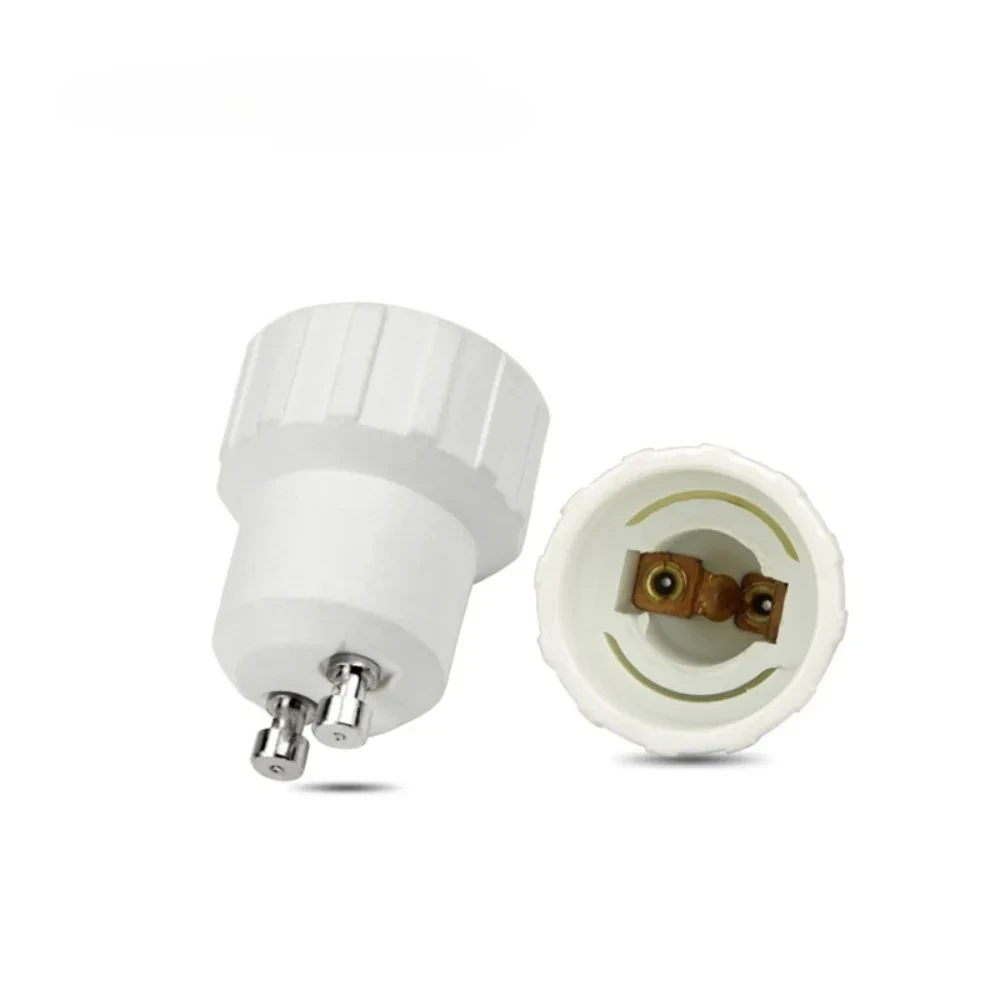 Gu10 To E14 Adapter Splitter Bulb Light Socket Converter Lighting Accessory Light Lamp Bulb Fireproof Flame Retardant Bulb