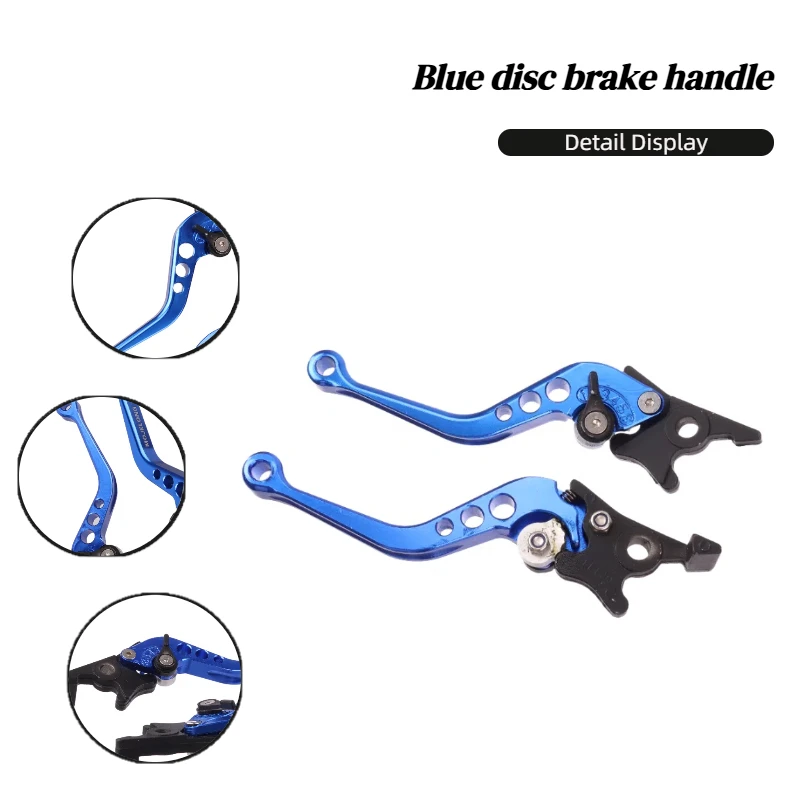 

Рычаг дискового тормоза, левый барабан, регулируемая муфта с ЧПУ, универсальный алюминиевый ручной рычаг для мотоцикла, скутеров, велосипедов GY6 125