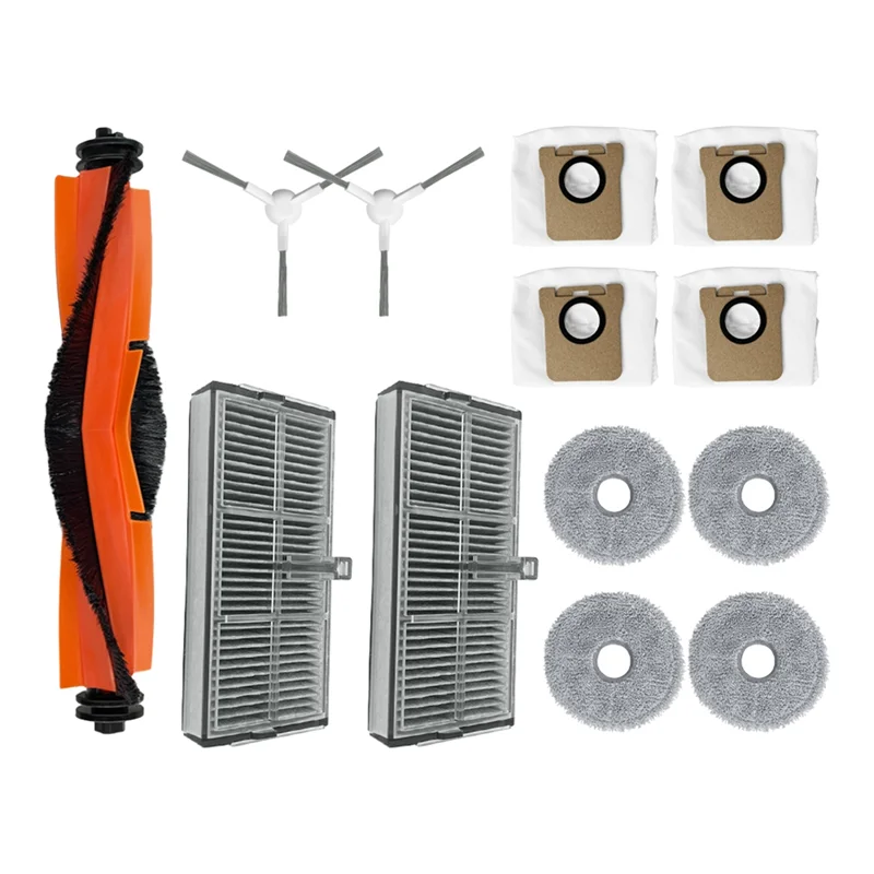 A76G-для Xiaomi Mijia M30S D103CN аксессуары для роботов-пылесосов основная боковая щетка Hepa-фильтр швабра мешок для пыли расходные материалы