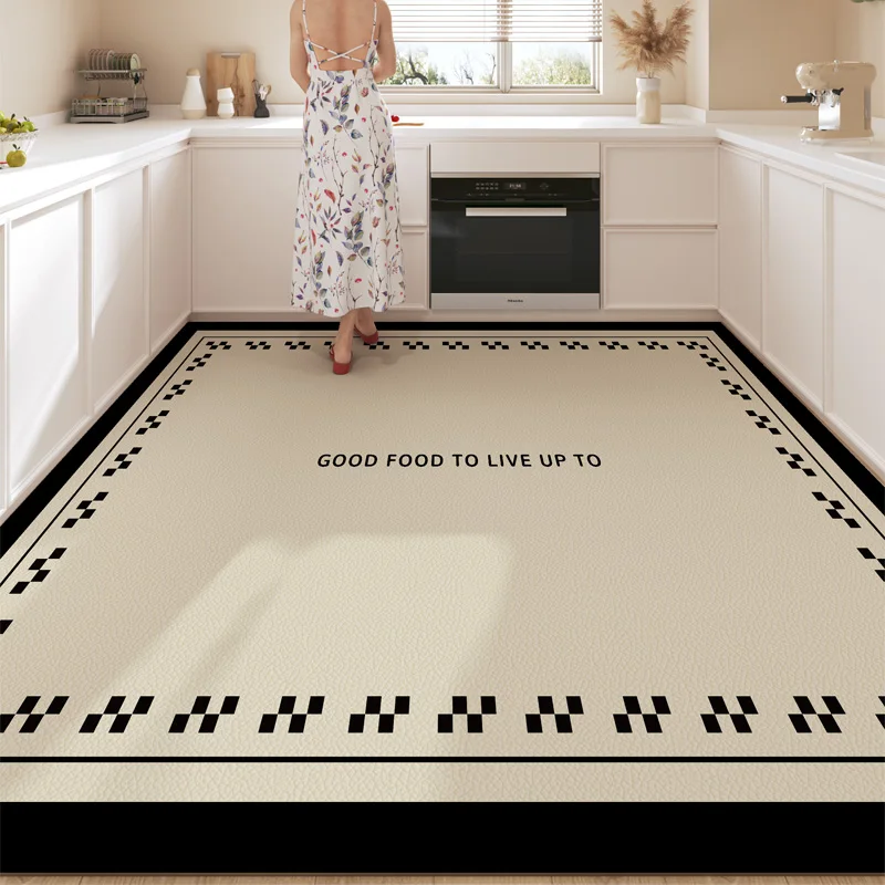 Kitchen entrance non-slip doormat washable carpet Living room hallway carpet Bathroom Bathroom doormat