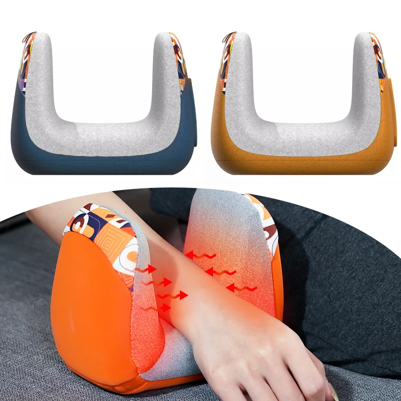 

Массажный массажер для запястий под давлением воздуха, портативный горячий компресс, электрический беспроводной массажер для рук