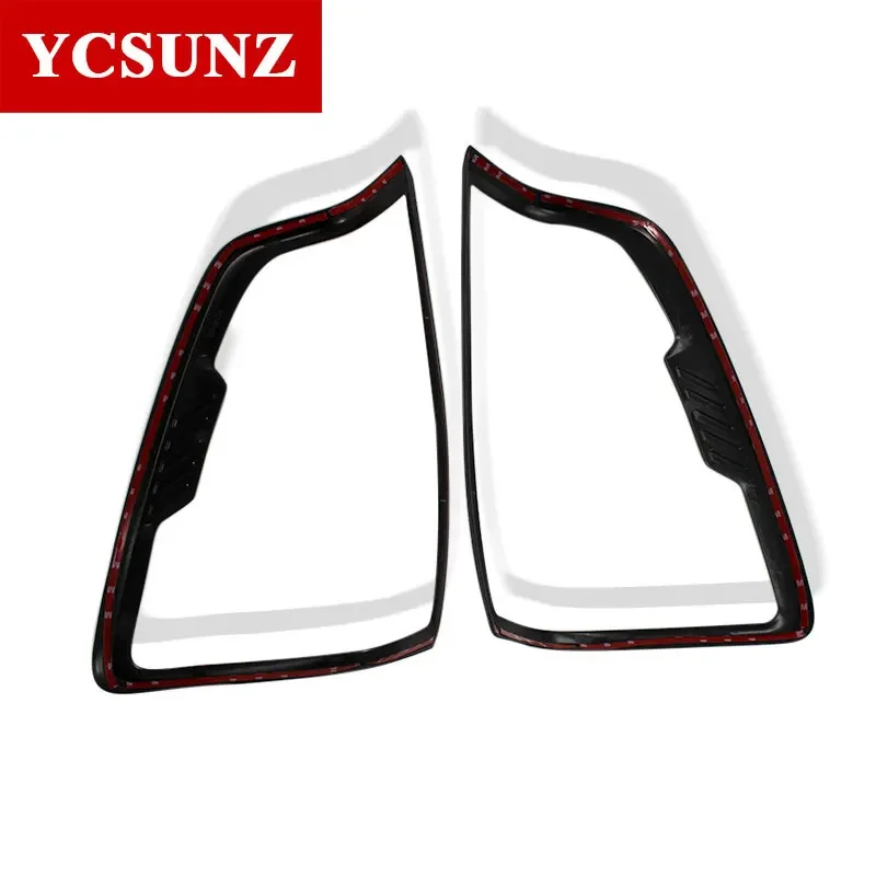 ABS Tail Light Cover For Mazda Bt50 BT-50 2021 2022 2023 2024 Rear Lamp Exterior Parts Double Cabin Car Accessories Ycsunz