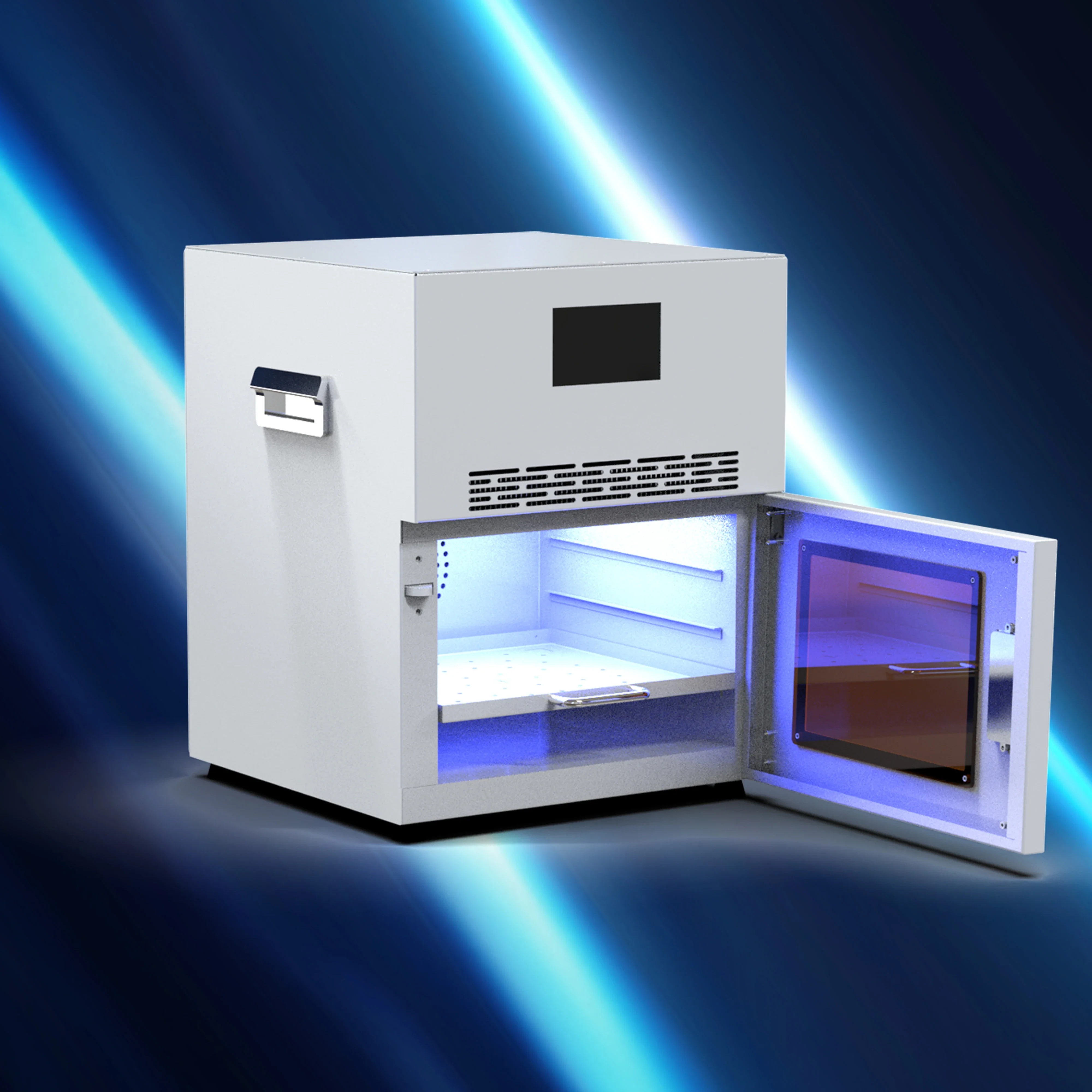 405nm UV LED Curing Oven with 200*200mm 800W LED Curing Lamp for UV Curable Resin in 3D Printing