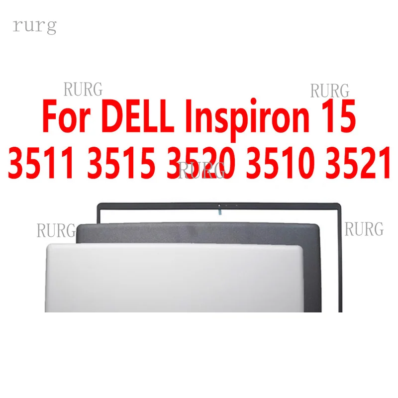 R+ Brand New Back Cover, Front Cover, and Outer Shell for Dell Inspiron 15-3510 3511 3515 3520 3521