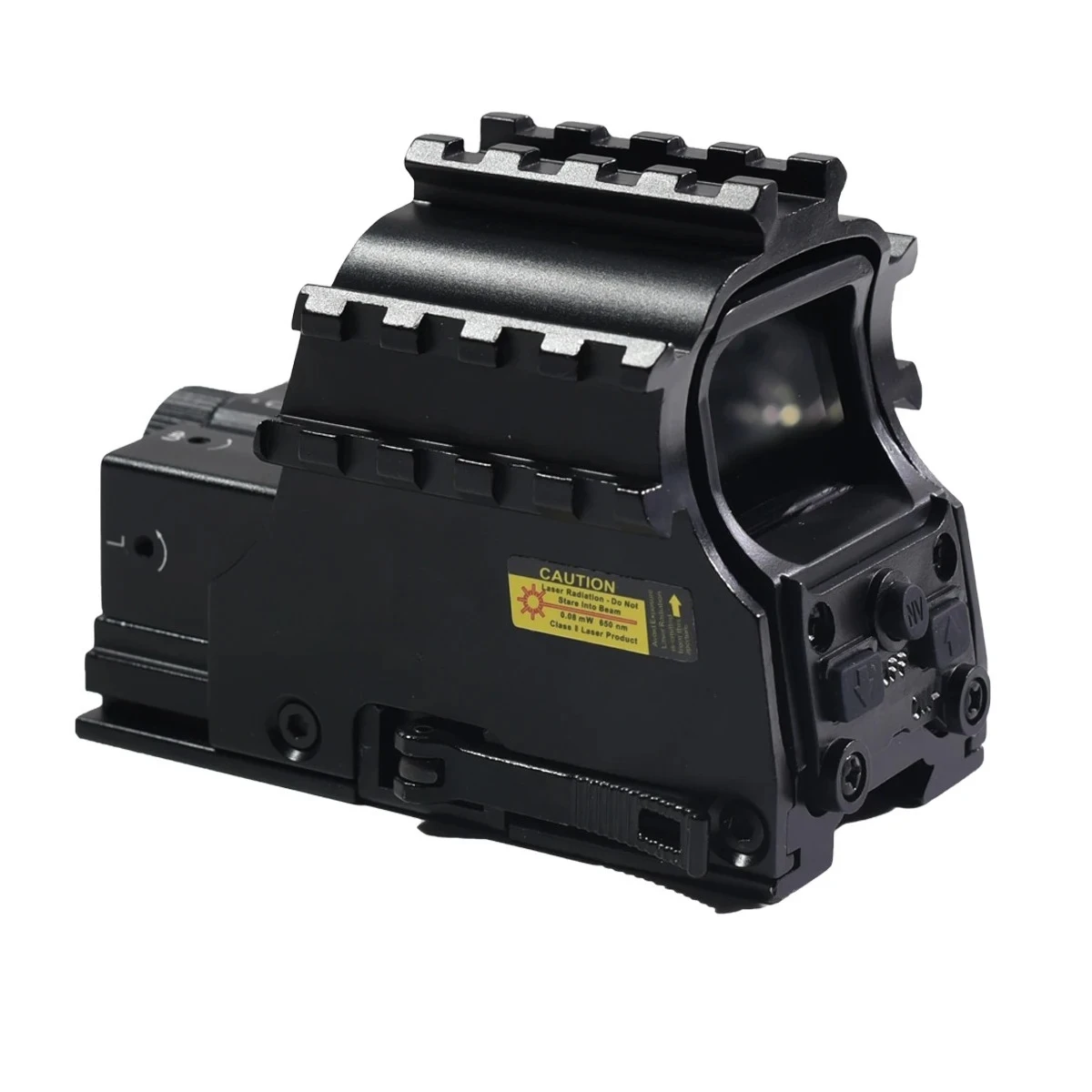 Tactical 553G Red Dot Sight Holographic Scope with Green Laser Positioning Aiming Hunting Optics Reflex Sight