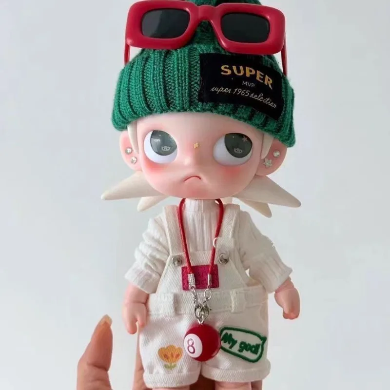 Mini Knit Sweater Suit for Zsiga 1/8 Scale Jointed Doll, Articulated Figure Changeable Outfit Doll Dress Up Accessories