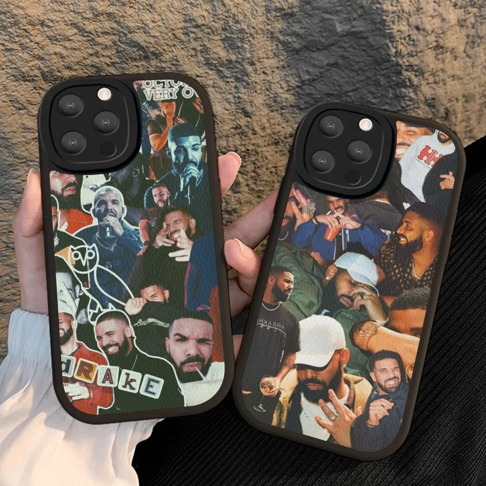 Rapper D-Drake Phone Case Hard Leather For iPhone 14 13 12 Mini 11 14 Pro Max Xs X Xr 7 8 Plus Fundas