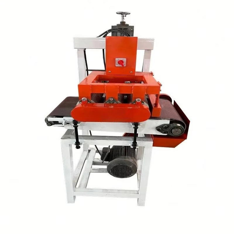 Multifunctional 280mm wood sander with horizontal flat design for belt roller sanding and furniture polishing