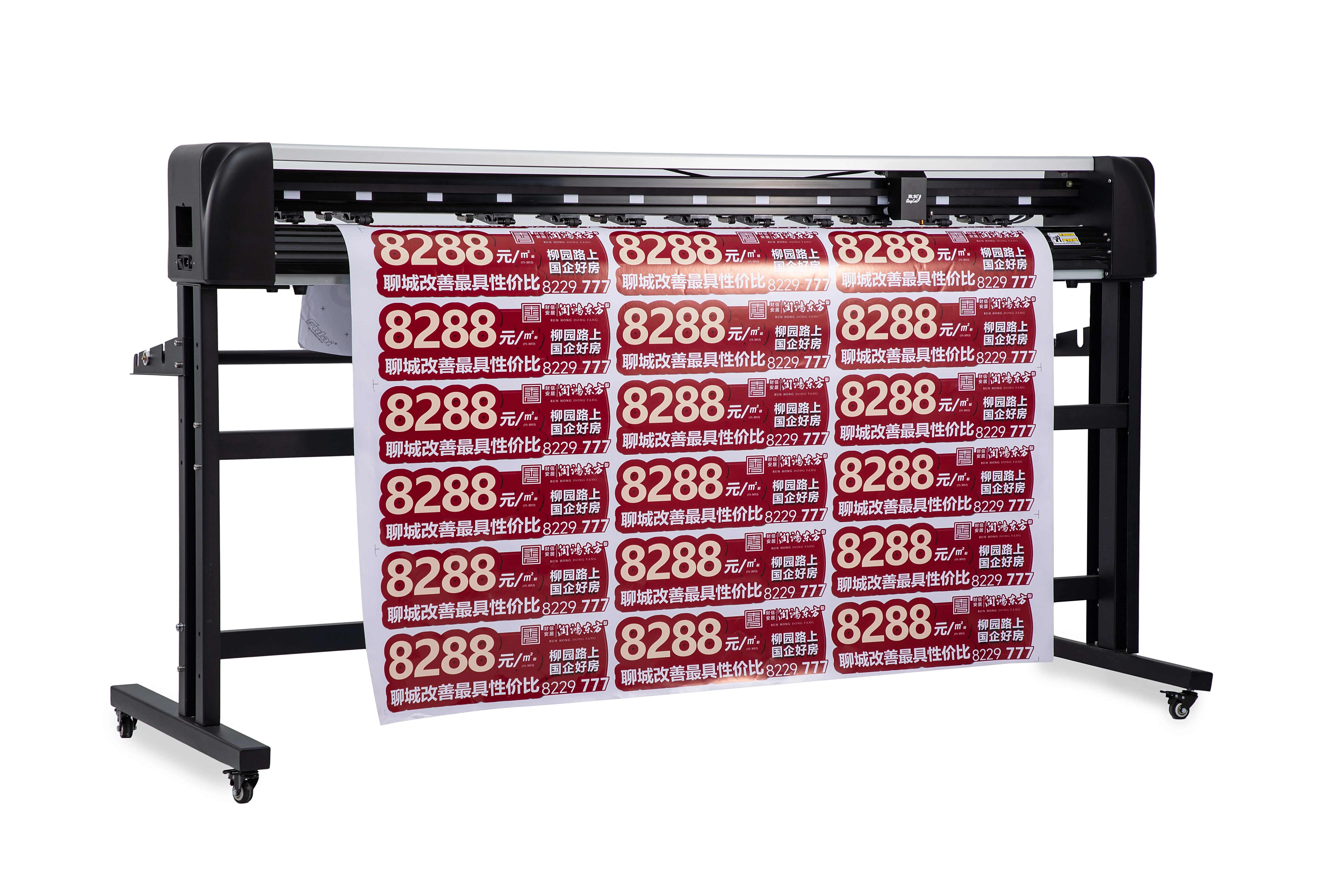 Industrial Grade Large Format Cutting Plotter CCD Camera Positioning Auto Feeding Cutting Machine