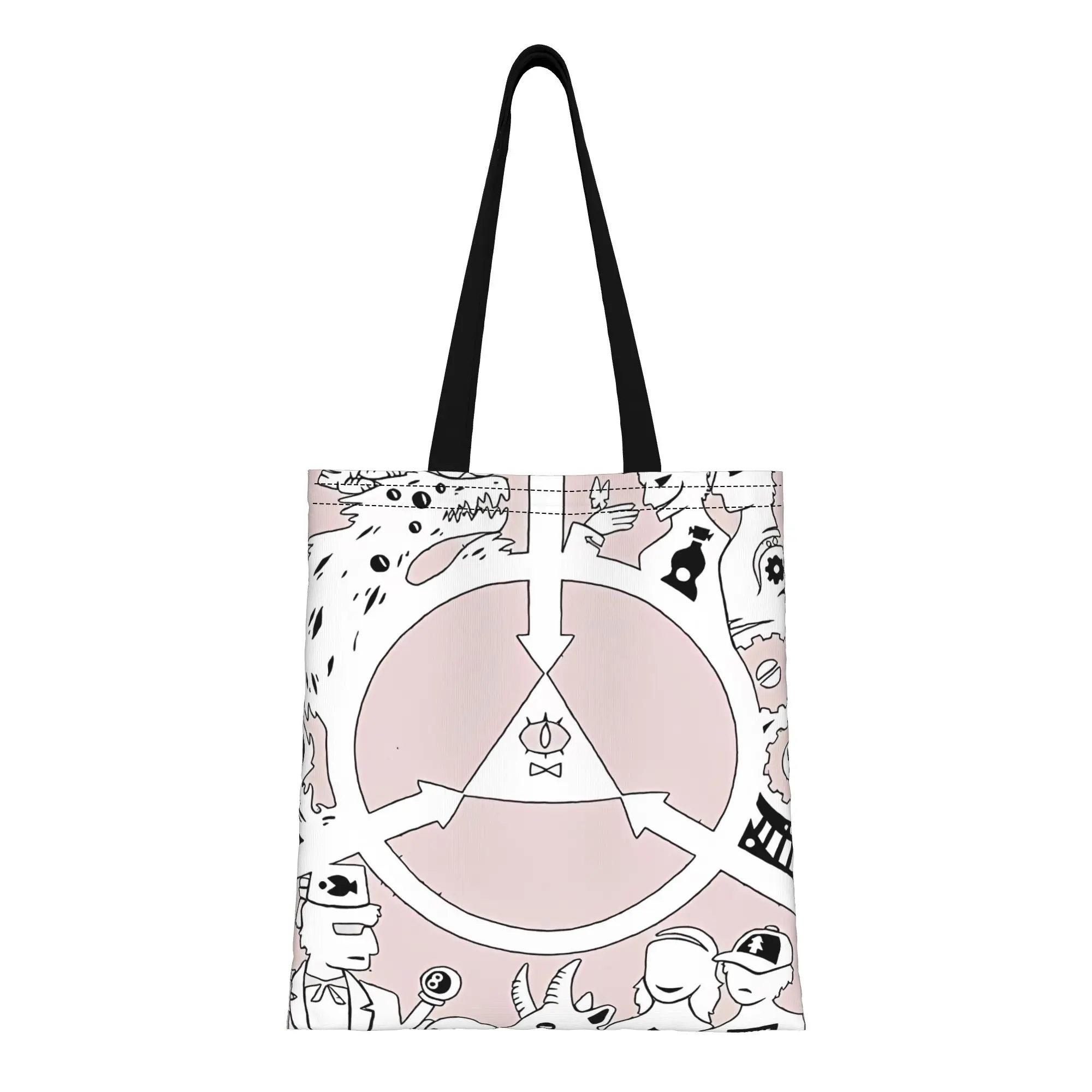 

WHAT IF BEES WERE MINIMALIST SCP Foundation horror Canvas Tote Bag for Shopping Travel Outdoor Heavy Duty Shoulder Handbag