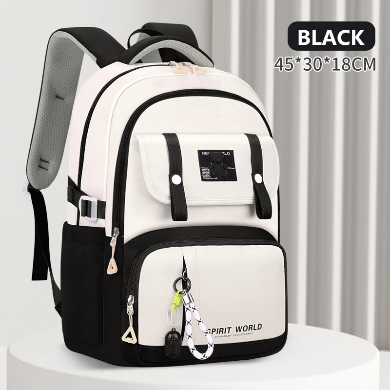 Kawaii Backpack for Girls School Bags Portability Waterproof Teens College Student Large Travel Shoulder Bag Mochilas Escolares