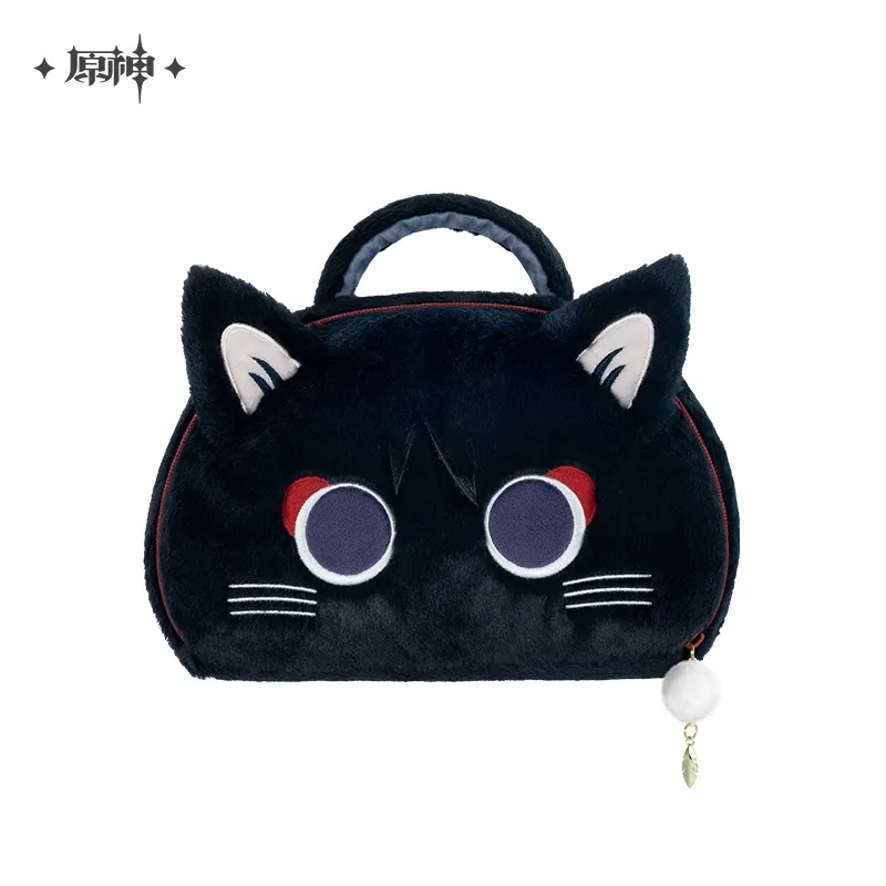 

[Official]Game Genshin Wanderer Fairy Tale Cat Series Storage Bag Balladeer handbag