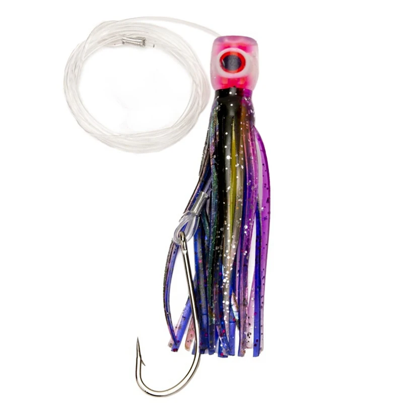 4.5 Inch Bionic PVC Sea Fishing Trolling Octopus Soft Bait Colorful Road Runner Fake Bait Fishing Tackle