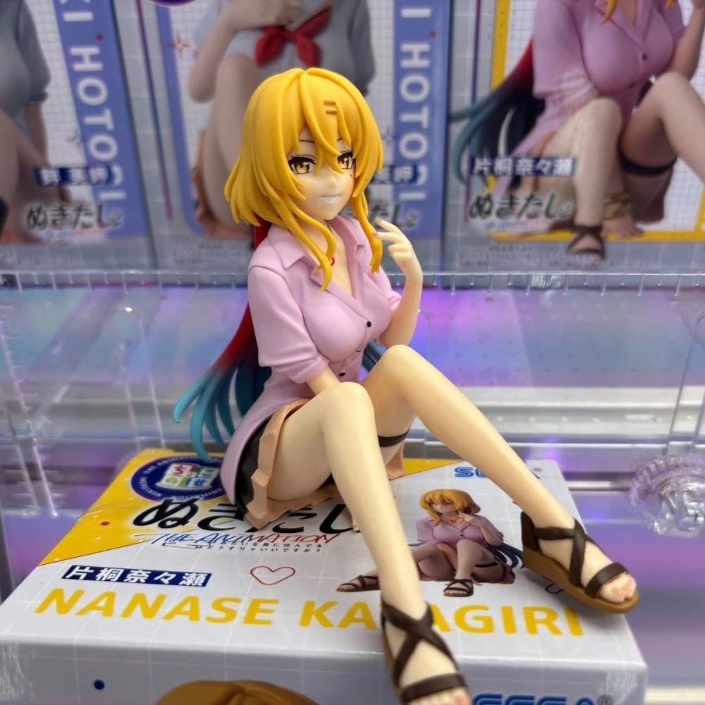 متوفر سيجا الأصلي حقيقية أنيمي Nukitashi الرسوم المتحركة قسط PM Chokonose الشكل Katagiri Nanase 9 سنتيمتر لعبة مجسمة هدية عيد الميلاد