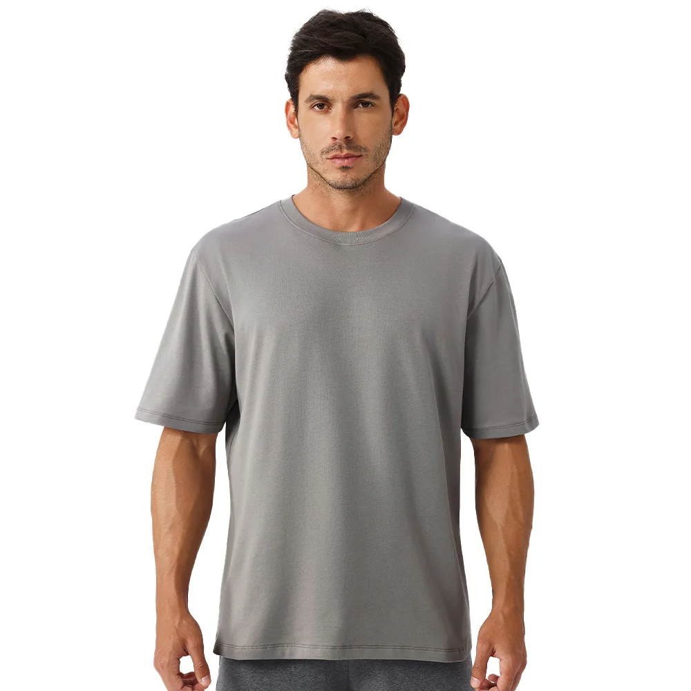 

Summer Men's Solid Color Ultralight Quick Dry Sport T-Shirt, Breathable Lightweight Top For Fitness Training Workout Running Gym