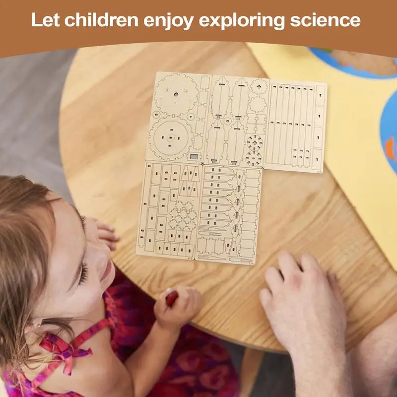 

Наборы научных моделей, деревянный набор для изготовления спутниковых моделей, ручная работа, конструкция, сборка, проект, игрушки, наборы для детей ясельного возраста