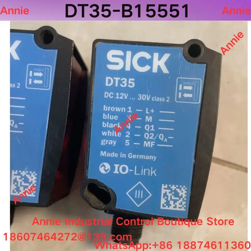 Second Hand Test OK DT35-B15551 Laser Distance Sensor, Order Number 1057651