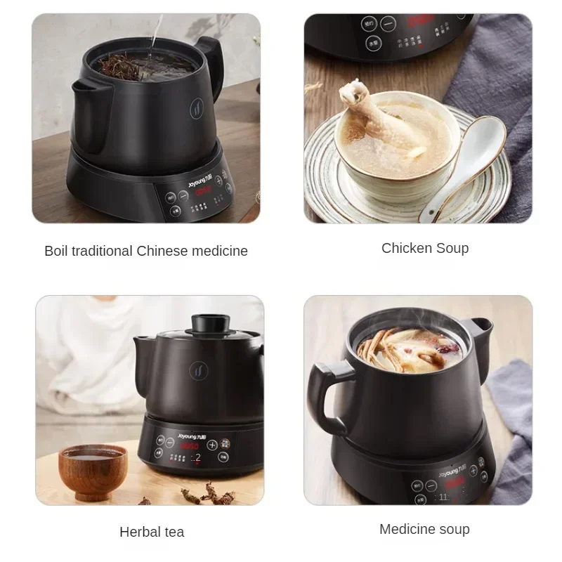 Electric Frying Pot Automatic Decocting Health Pot Traditional Chinese Medicine Cooking Pot Medicine Electric Casserole