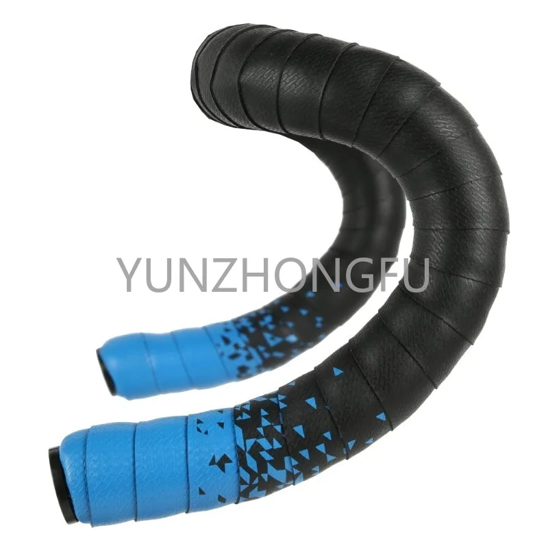 Road handlebar with bicycle handlebar non-slip silicone strap gradient dead speed wrap with spare parts